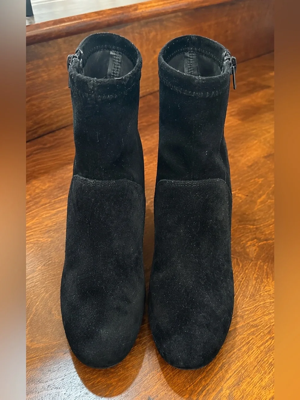 Carlos Women’s Black Suede Ankle Boots